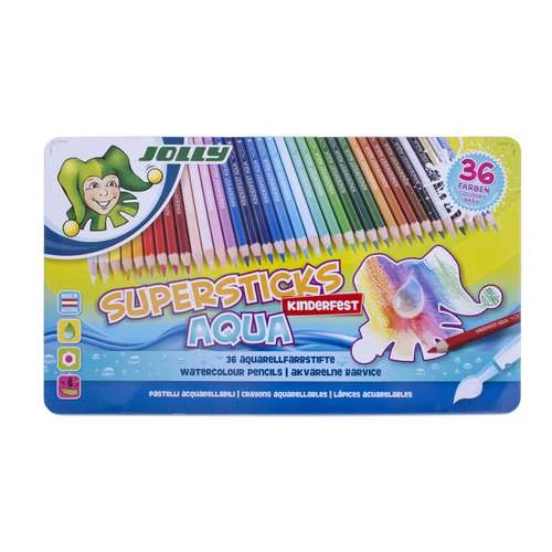 Jolly Supersticks Aqua Watercolour Pencils 6 Jolly Supersticks Aqua Watercolour Pencils - Image 4