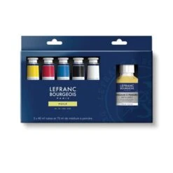 Lefranc & Bourgeois Extra Fine Primary Colours Oil Paint Set