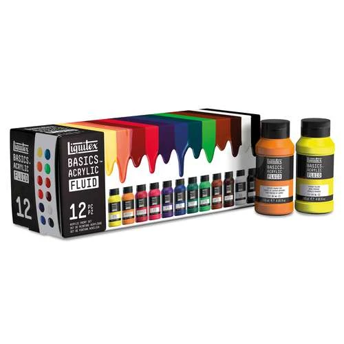Liquitex® | BASICS™ FLUID Acrylic Paint — Sets 4 Liquitex® | BASICS™ FLUID Acrylic Paint — Sets - Image 2