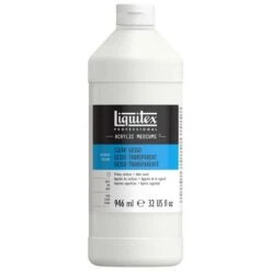 Liquitex Transparent Acrylic Gesso -Copic Shop LiquitexTransparentAcrylicGesso 1