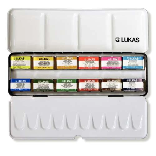 Lukas Aquarelle 1862 Watercolour Box Sets 4 Lukas Aquarelle 1862 Watercolour Box Sets - Image 2