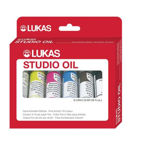Lukas Studio Acrylic Paints Starter Set 3 Lukas Studio Acrylic Paints Starter Set