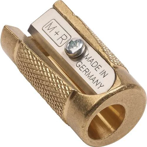 M+R Castor Brass Sharpener 3 M+R Castor Brass Sharpener