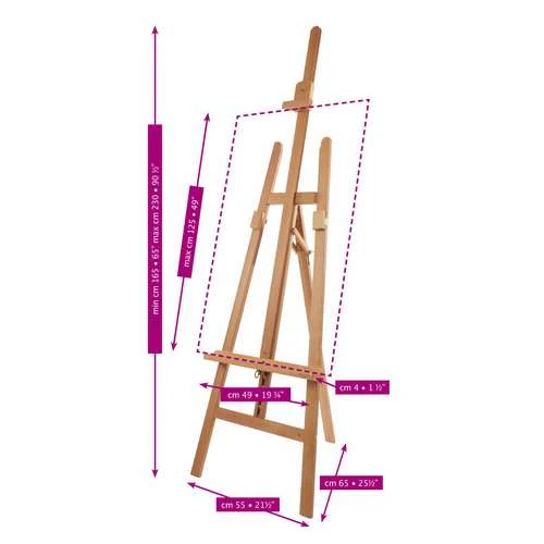 Mabef M13 Basic Easel 4 Mabef M13 Basic Easel - Image 2