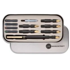 Manuscript Calligraphy De Luxe Pen Set
