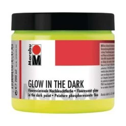 Marabu Glow-in-the-Dark Fluorescent Paint