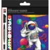 Marabu Graphix Permanent Marker Set - Hero Of Galaxy -Copic Shop MarabuGraphixPermanentMarkerSet HeroofGalaxy