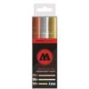 Molotow Metallic Set Permanent Paint Markers 2 Molotow Metallic Set Permanent Paint Markers -Copic Shop MolotowMetallicSetPermanentPaintMarkers
