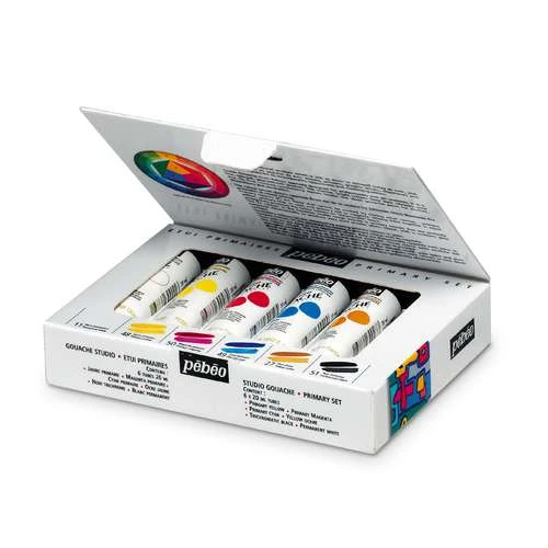 Pebeo Pébéo Gouache Studio Starter Set 3 Pebeo Pébéo Gouache Studio Starter Set