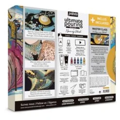 Pebeo Pébéo Ultimate Pouring Medium 'Nancy Wood' Set -Copic Shop PC3A9bC3A9oUltimatePouringMedium26230393BNancyWood26230393BSet 2