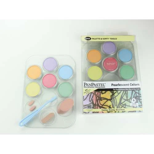PanPastel Artists'Pearlescent Pastel Sets 3 PanPastel Artists'Pearlescent Pastel Sets