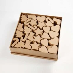 Papier-Mâché Christmas Gift Tags 9 Papier-Mâché Christmas Gift Tags -Copic Shop Papier MC3A2chC3A9ChristmasGiftTags 1