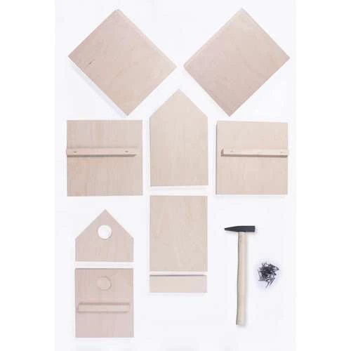 Pebaro Wooden Bird House Construction Kit 4 Pebaro Wooden Bird House Construction Kit - Image 2