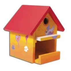Pebaro Wooden Bird House Construction Kit 12 Pebaro Wooden Bird House Construction Kit -Copic Shop PebaroWoodenBirdHouseConstructionKit 4