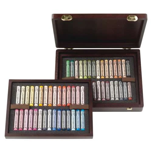 Rembrandt Soft Pastels Wooden Box Sets 3 Rembrandt Soft Pastels Wooden Box Sets