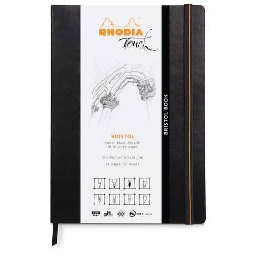 CLAIREFONTAINE Rhodia Touch Bristol Book 4 CLAIREFONTAINE Rhodia Touch Bristol Book - Image 2