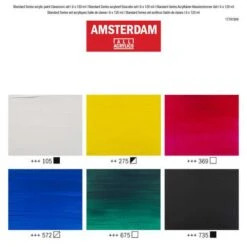 Royal Talens | AMSTERDAM Classroom Set — 6 X 120 Ml Tubes -Copic Shop RoyalTalens7CAMSTERDAMClassroomSetE280946x120mltubes 3