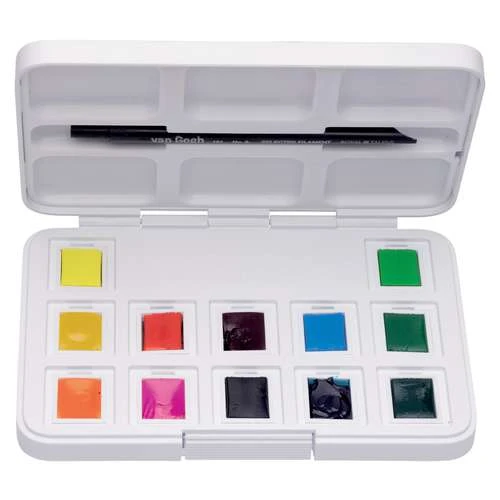 Royal Talens | Van Gogh Pocket Boxes — 12 Half Pans 4 Royal Talens | Van Gogh Pocket Boxes — 12 Half Pans - Image 2