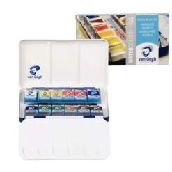 Royal Talens Van Gogh Watercolour Metal Box Sets -Copic Shop RoyalTalensVanGoghWatercolourMetalBoxSets 1