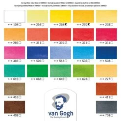 Royal Talens Van Gogh Watercolour Metal Box Sets -Copic Shop RoyalTalensVanGoghWatercolourMetalBoxSets 4