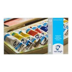 Royal Talens Van Gogh Watercolour Set - 12 X 10ml Tubes -Copic Shop RoyalTalensVanGoghWatercolourSet 12x10mltubes 4