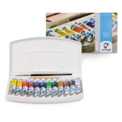 Royal Talens Van Gogh Watercolour Set - 12 X 10ml Tubes -Copic Shop RoyalTalensVanGoghWatercolourSet 12x10mltubes 5