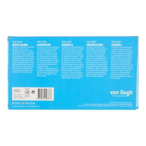 Royal Talens Van Gogh Watercolour Set - 18 Half Pans 7 Royal Talens Van Gogh Watercolour Set - 18 Half Pans - Image 5