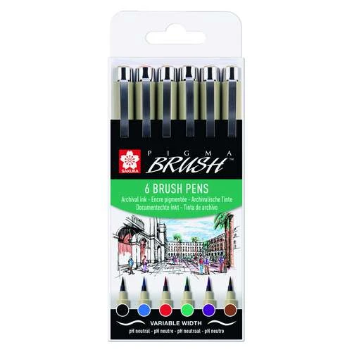 SAKURA PIGMA Brush™ — Set 3 SAKURA PIGMA Brush™ — Set