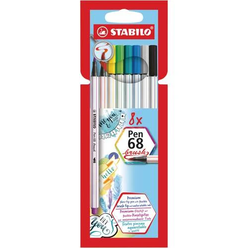 STABILO® | Pen 68 Brush Pens — Cardboard Box Sets 5 STABILO® | Pen 68 Brush Pens — Cardboard Box Sets - Image 3