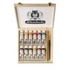 Schmincke Akademie Oil Colour Wooden Box Set -Copic Shop SchminckeAkademieOilColourWoodenBoxSet