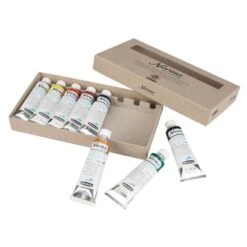 Schmincke Norma Blue Finest Water-Mixable Artist Oil Paint Set 10 Schmincke Norma Blue Finest Water-Mixable Artist Oil Paint Set -Copic Shop SchminckeNormaBlueFinestWater MixableArtistOilPaintSet 2