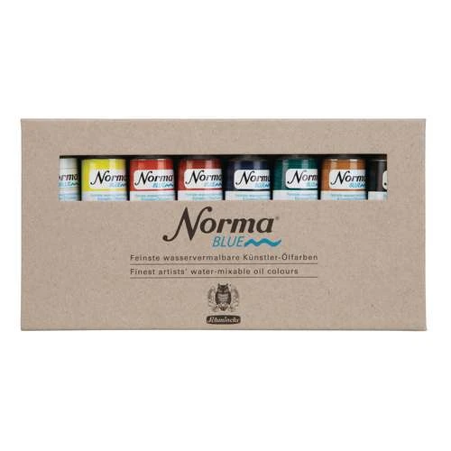 Schmincke Norma Blue Finest Water-Mixable Artist Oil Paint Set 6 Schmincke Norma Blue Finest Water-Mixable Artist Oil Paint Set - Image 4