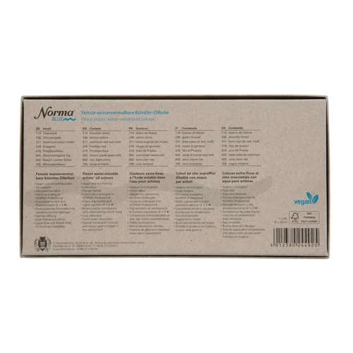 Schmincke Norma Blue Finest Water-Mixable Artist Oil Paint Set 7 Schmincke Norma Blue Finest Water-Mixable Artist Oil Paint Set - Image 5