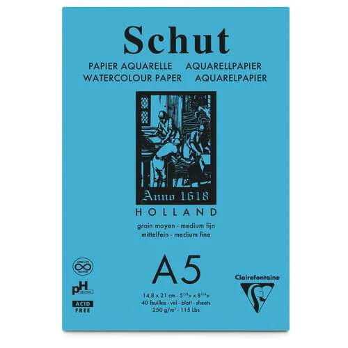 Schut Watercolour Pads 4 Schut Watercolour Pads - Image 2