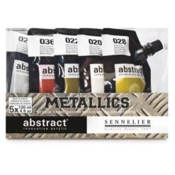 Sennelier Abstract Acrylic Metallic Set