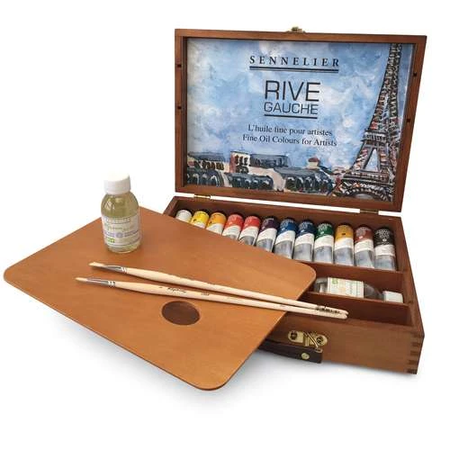 Sennelier Rive Gauche Fine Oil Set 3 Sennelier Rive Gauche Fine Oil Set