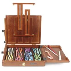Sienna Pochade Wooden Special Pastel Box -Copic Shop SiennaPochadeWoodenSpecialPastelBox 2
