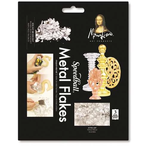 Speedball Mona Lisa Metal Flakes 6 Speedball Mona Lisa Metal Flakes - Image 4