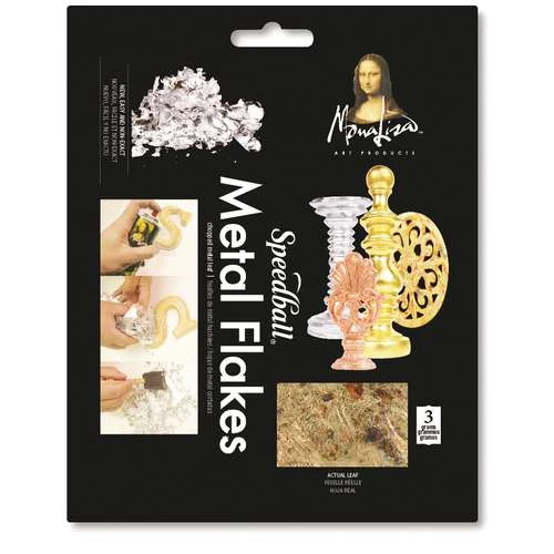 Speedball Mona Lisa Metal Flakes 3 Speedball Mona Lisa Metal Flakes