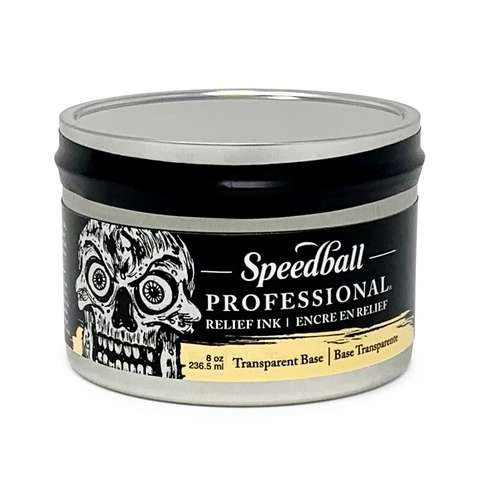 Speedball Professional Relief Ink Transparent Base 3 Speedball Professional Relief Ink Transparent Base