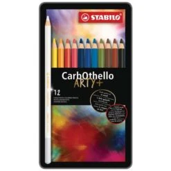 Stabilo CarbOthello Pastel Pencil Tins 12 Stabilo CarbOthello Pastel Pencil Tins -Copic Shop StabiloCarbOthelloPastelPencilTins 4