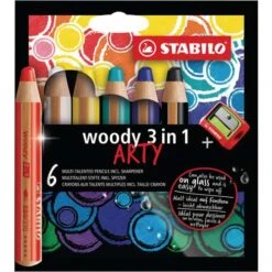 Stabilo Woody 3 In 1 Arty Sets