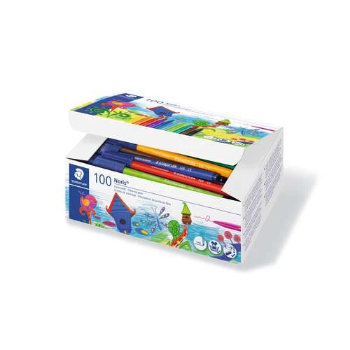 Staedtler Noris Fibre-Tip Pen Multipack 3 Staedtler Noris Fibre-Tip Pen Multipack