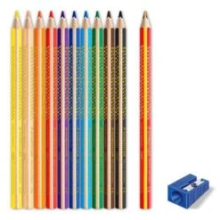 Staedtler Noris Jumbo Coloured Pencil Bonus Pack 128 12 Staedtler Noris Jumbo Coloured Pencil Bonus Pack 128 -Copic Shop StaedtlerNorisJumboColouredPencilBonusPack128 4