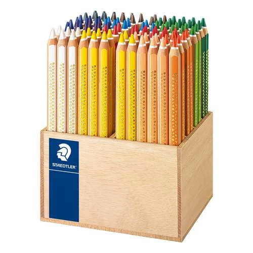 Staedtler Noris Super Jumbo 96 Coloured Pencil Set 129 3 Staedtler Noris Super Jumbo 96 Coloured Pencil Set 129