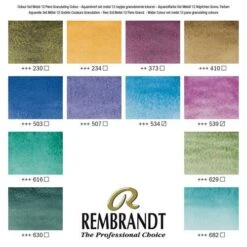 TALENS | REMBRANDT Themed Set — Granulated Colours 10 TALENS | REMBRANDT Themed Set — Granulated Colours -Copic Shop TALENS7CREMBRANDTThemedSetE28094GranulatedColours 3
