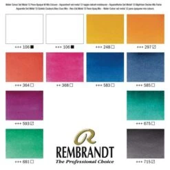 TALENS | REMBRANDT Themed Set — Opaque White & Mixing Colours -Copic Shop TALENS7CREMBRANDTThemedSetE28094OpaqueWhite26amp3BMixingColours 3
