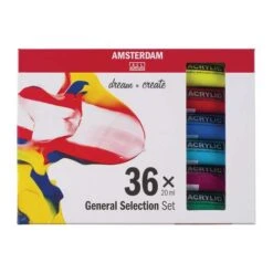 Talens Amsterdam Standard Series 36 Paint Set -Copic Shop TalensAmsterdamStandardSeries36PaintSet 3