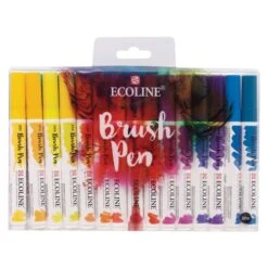 Talens Ecoline Brush Pen Marker Sets -Copic Shop TalensEcolineBrushPenMarkerSets 3