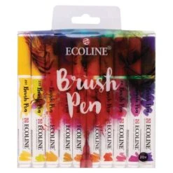 Talens Ecoline Brush Pen Marker Sets -Copic Shop TalensEcolineBrushPenMarkerSets 4
